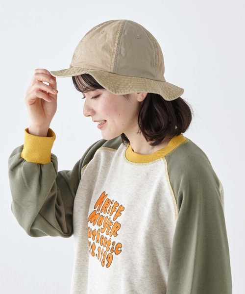 KRIFF MAYER Lady's Collection（クリフメイヤーレディースコレクション）の「のび～る裏毛スウェット（スウェット・レディース・オートミール/イエロー/カラフル/ブラック/カーキ/グレー・MEDIUM/LARGE）」の22枚目の写真