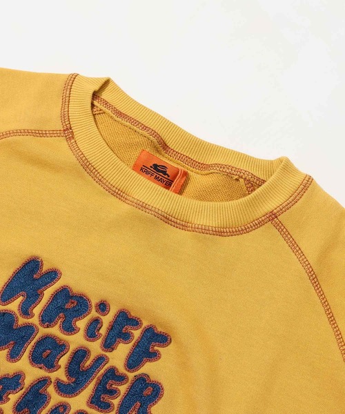 KRIFF MAYER Lady's Collection（クリフメイヤーレディースコレクション）の「のび～る裏毛スウェット（スウェット・レディース・オートミール/イエロー/カラフル/ブラック/カーキ/グレー・MEDIUM/LARGE）」の8枚目の写真