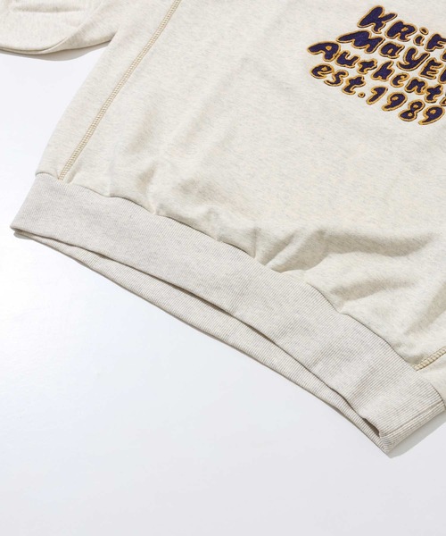 KRIFF MAYER Lady's Collection（クリフメイヤーレディースコレクション）の「のび～る裏毛スウェット（スウェット・レディース・オートミール/イエロー/カラフル/ブラック/カーキ/グレー・MEDIUM/LARGE）」の10枚目の写真