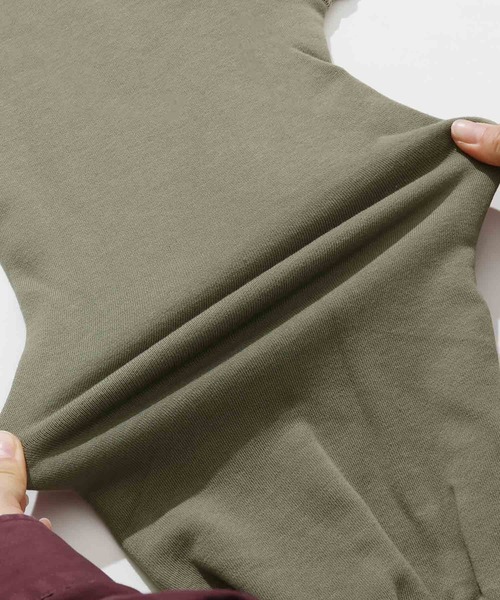 KRIFF MAYER Lady's Collection（クリフメイヤーレディースコレクション）の「のび～る裏毛スウェット（スウェット・レディース・オートミール/イエロー/カラフル/ブラック/カーキ/グレー・MEDIUM/LARGE）」の13枚目の写真