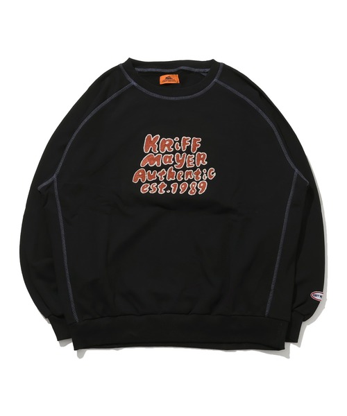 KRIFF MAYER Lady's Collection（クリフメイヤーレディースコレクション）の「のび～る裏毛スウェット（スウェット・レディース・オートミール/イエロー/カラフル/ブラック/カーキ/グレー・MEDIUM/LARGE）」の15枚目の写真