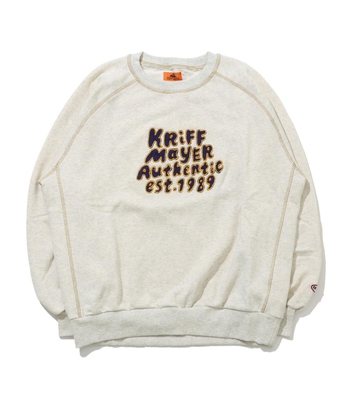 KRIFF MAYER Lady's Collection（クリフメイヤーレディースコレクション）の「のび～る裏毛スウェット（スウェット・レディース・オートミール/イエロー/カラフル/ブラック/カーキ/グレー・MEDIUM/LARGE）」の16枚目の写真