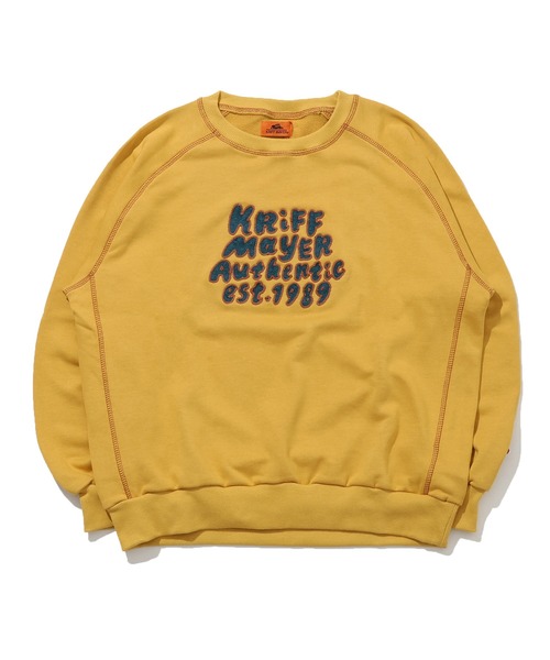 KRIFF MAYER Lady's Collection（クリフメイヤーレディースコレクション）の「のび～る裏毛スウェット（スウェット・レディース・オートミール/イエロー/カラフル/ブラック/カーキ/グレー・MEDIUM/LARGE）」の17枚目の写真