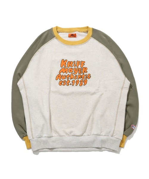 KRIFF MAYER Lady's Collection（クリフメイヤーレディースコレクション）の「のび～る裏毛スウェット（スウェット・レディース・オートミール/イエロー/カラフル/ブラック/カーキ/グレー・MEDIUM/LARGE）」の19枚目の写真