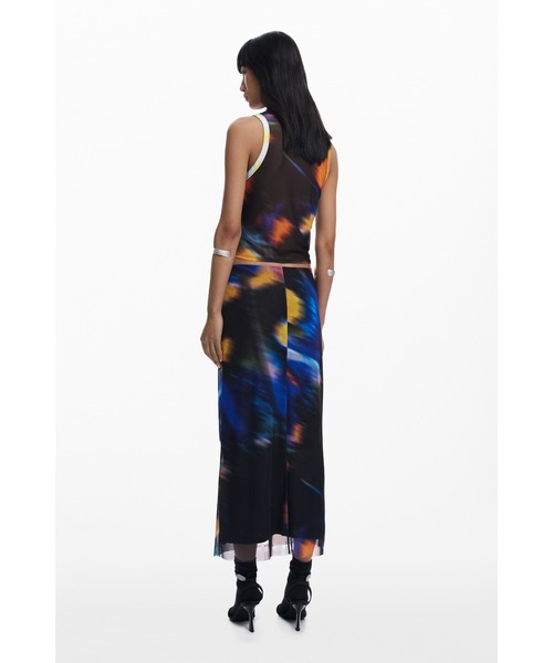 Desigual（デシグアル）の「FALBUTTERFLYLACROIX スカート（スカート・レディース・ブラック・M/L/XL/XS/S）」の6枚目の写真