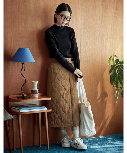 セール】サニークラウズ 重宝ハイネックトップス〈レディース