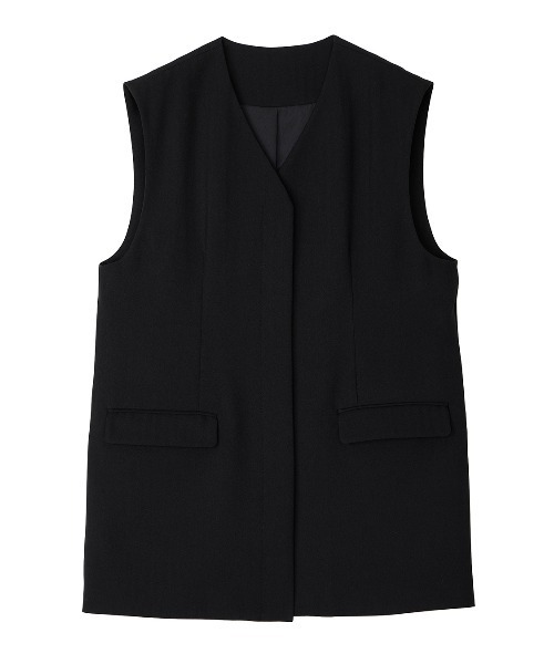 Ameri LONG VEST WITH PANTSブラック36 Ameri LONG VEST WITH PANTSブラック36