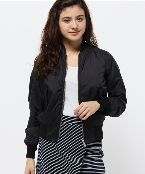 Alpha Industries（アルファインダストリーズ）の「【ALPHA×CIAOPANICTYPY】リバーシブルMA-1（ブルゾン・レディース・ブラック/オリーブ・SMALL）」の12枚目の写真