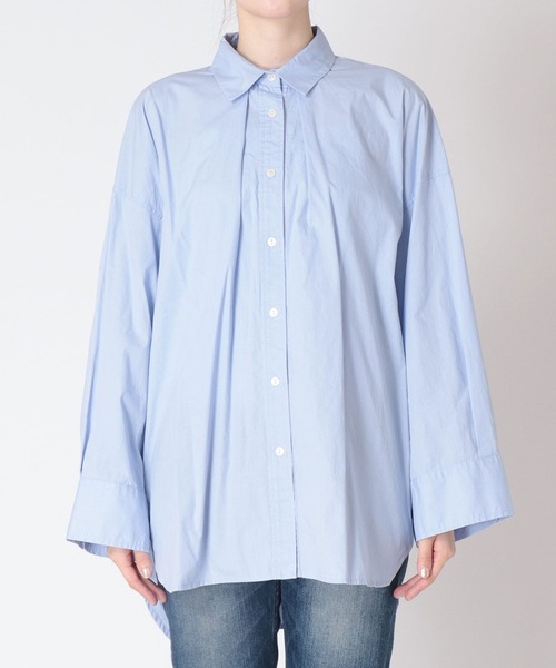ブラウス シャツ バックデザイン ギャザーシャツ レディース セール】バックデザインギャザーシャツ（シャツ/ブラウス