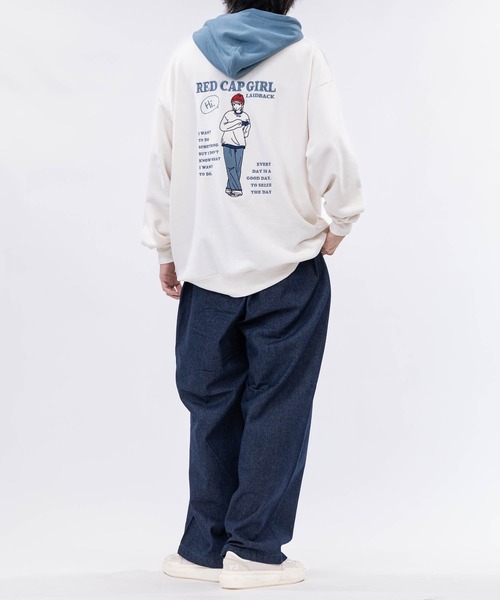 SUGGESTION（サジェッション）の「【13】センタープレス ワイドデニムスラックス（デニムパンツ・メンズ・グレー/ネイビー/ブラック/ブルーグレー・MEDIUM/LARGE）」の20枚目の写真