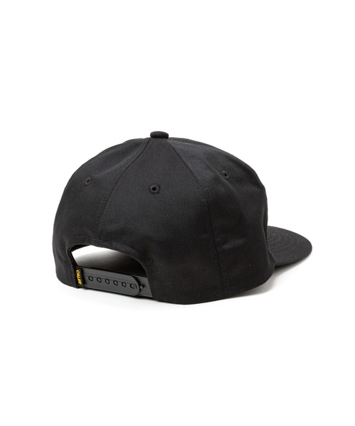 CALEE（キャリー）の「CAL NT LOGO TWILL CAP ＜NATURALLY PAINT DESIGN＞（キャップ・メンズ・レッド/ブラック/ホワイト・FREE）」の5枚目の写真