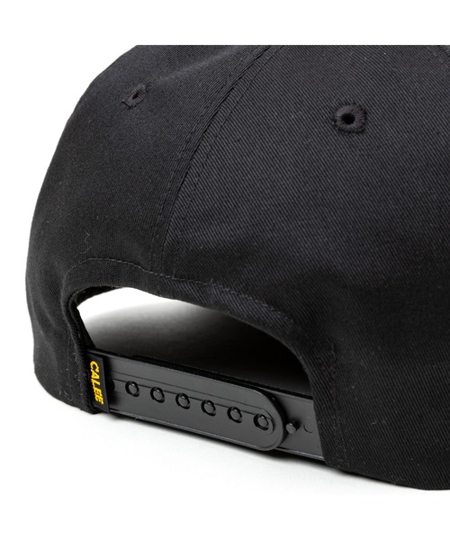 CALEE（キャリー）の「CAL NT LOGO TWILL CAP ＜NATURALLY PAINT DESIGN＞（キャップ・メンズ・レッド/ブラック/ホワイト・FREE）」の7枚目の写真