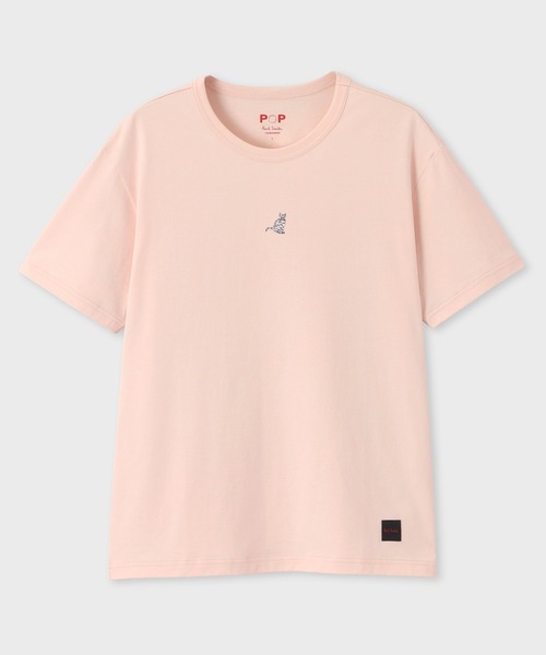 Paul Smith（ポールスミス）の「【ラウンジウェア】“Cat” Tシャツ【853251 P7339S】（Tシャツ/カットソー・メンズ・ホワイト/ピンク/ブラック・LARGE/MEDIUM）」の3枚目の写真