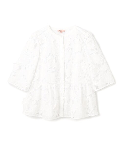 TOCCA(トッカ)の「FLOATING FLOWER ブラウス(シャツ/ブラウス・レディース・ホワイト系7/ピンク系7・0/4)」の8枚目の写真