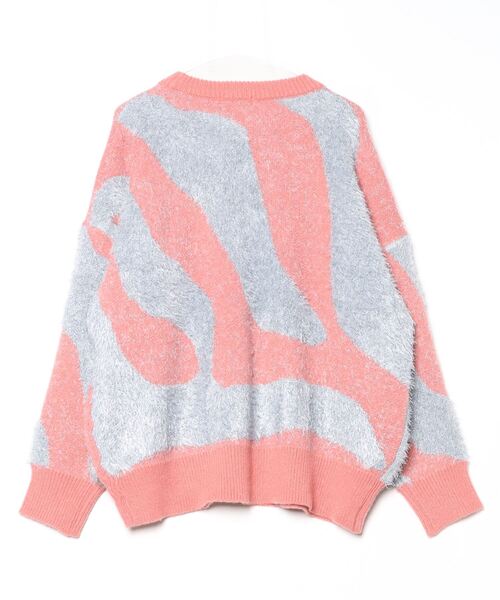 ROSE BUD(ローズバッド)の「【WEB・一部店舗限定】ニュアンスパターンラメニット(ニット/セーター・レディース・ピンク/ベージュ・ONE SIZE)」の15枚目の写真