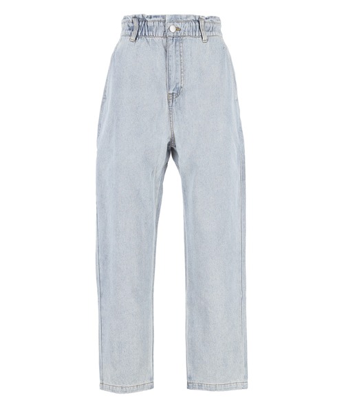 coca（coca）（コカ）の「【WEB限定セール】ハイウエストゴムデニムパンツ（デニムパンツ・レディース・ライトブルー/グレー・M/S/L）」の19枚目の写真