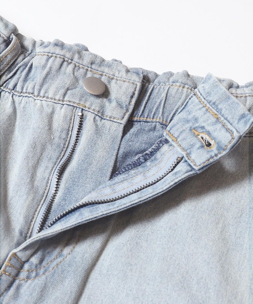 coca（coca）（コカ）の「【WEB限定セール】ハイウエストゴムデニムパンツ（デニムパンツ・レディース・ライトブルー/グレー・M/S/L）」の15枚目の写真