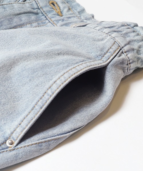 coca（coca）（コカ）の「【WEB限定セール】ハイウエストゴムデニムパンツ（デニムパンツ・レディース・ライトブルー/グレー・M/S/L）」の16枚目の写真