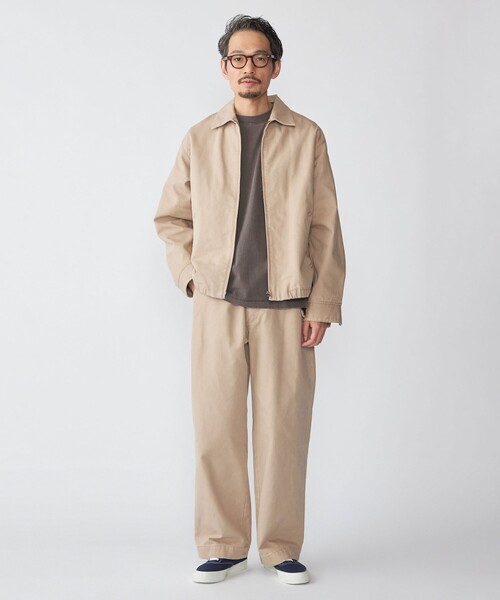 SHIPS（シップス）の「SHIPS: ストーン ウォッシュ コットン パンツ (セットアップ対応)（その他パンツ・メンズ・ベージュ/ネイビー/ダークグレー・SMALL/MEDIUM/LARGE/X-LARGE）」の12枚目の写真