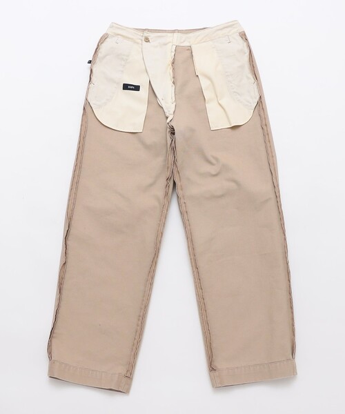 セール】SHIPS: ストーン ウォッシュ コットン パンツ (セットアップ