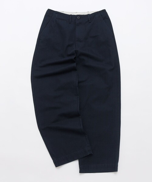 セール】SHIPS: ストーン ウォッシュ コットン パンツ (セットアップ