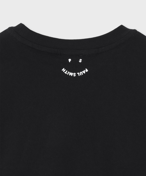 Paul Smith JUNIOR(ポールスミスジュニア)の「ジュニア "Happy" Tシャツ / 893155 4151202(Tシャツ/カットソー・キッズ・ホワイト/ブラック・90cm/110cm/100cm/120cm/130cm/140cm/150cm)」の6枚目の写真