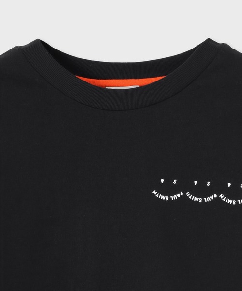 Paul Smith JUNIOR(ポールスミスジュニア)の「ジュニア "Happy" Tシャツ / 893155 4151202(Tシャツ/カットソー・キッズ・ホワイト/ブラック・90cm/110cm/100cm/120cm/130cm/140cm/150cm)」の3枚目の写真