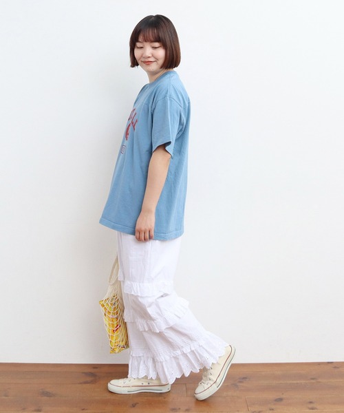 Dot&Stripes CHILD WOMAN(ドットアンドストライプス チャイルドウーマン)の「タイプライター フリルレースパンツ(その他パンツ・レディース・ホワイト・FREE)」の11枚目の写真