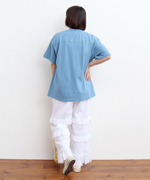 Dot&Stripes CHILD WOMAN(ドットアンドストライプス チャイルドウーマン)の「タイプライター フリルレースパンツ(その他パンツ・レディース・ホワイト・FREE)」の12枚目の写真