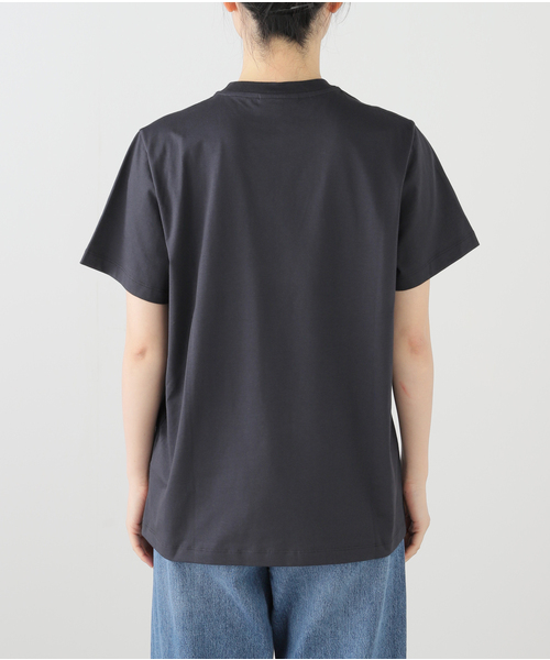 GANNI(ガニー)の「GANNI/ ガニー Basic Jersey Owls Relaxed T-shirt(Tシャツ/カットソー・レディース・ブラック系その他・FREE)」の12枚目の写真