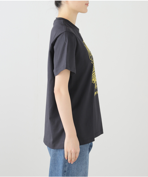 GANNI(ガニー)の「GANNI/ ガニー Basic Jersey Owls Relaxed T-shirt(Tシャツ/カットソー・レディース・ブラック系その他・FREE)」の13枚目の写真