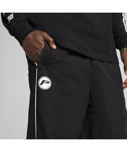 PUMA（プーマ）の「PUMA プーマ ユニセックス SDS リラックス グラフィック トラック パンツ（その他パンツ・メンズ・ブラック/ロイヤルブルー・SMALL/MEDIUM/LARGE/X-LARGE/XX-LARGE）」の3枚目の写真