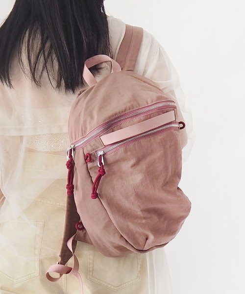 Casselini(キャセリーニ)の「CONTROL FREAK / CTFK(コントロールフリーク)DOWNYリュック(バックパック/リュック・レディース・ブラック/グレー/ピンク/ブラウン・FREE)」の4枚目の写真