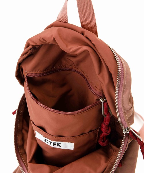 Casselini(キャセリーニ)の「CONTROL FREAK / CTFK(コントロールフリーク)DOWNYリュック(バックパック/リュック・レディース・ブラック/グレー/ピンク/ブラウン・FREE)」の18枚目の写真