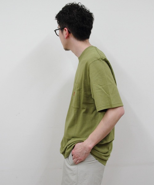 tシャツ Gramicci/グラミチ　ピグメントワンポイントTEE　ONE POINT TEE PIGMENT DYED　G304-OGJ-PG レデ セール】Gramicci/グラミチ ピグメントワンポイントTEE ONE