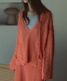 Mill mesh knit ミルメッシュニット