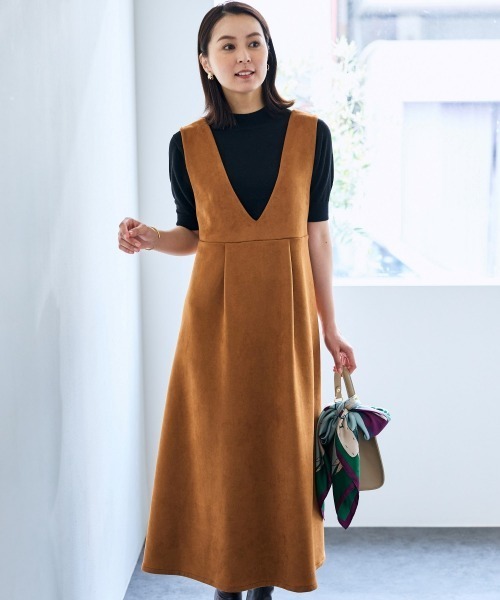 SMILE LAND（スマイルランド）の「５分袖ハイネックニットプルオーバー＜大きいサイズ有＞【OtonaSMILE】（ニット/セーター・レディース・ブラック/オフホワイト・5L/4L/3L/LL/L/M）」の17枚目の写真