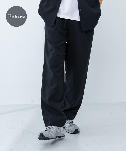 パンツ mee: CAMBIO(カンビオ)】Vintage Like Hickory Denim Balloon Pants