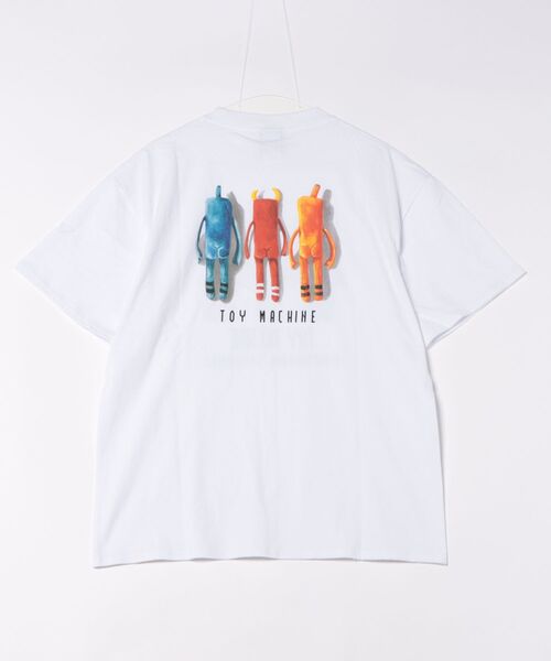 TOY MACHINE(トイ マシーン)の「【ムラサキスポーツ限定】TOY MACHINE/トイマシーン 半袖Tシャツ ビッグシルエット Tシャツ MTMSFST8(Tシャツ/カットソー・メンズ・ホワイト/サンドベージュ/ブラック・XL/L/M)」の17枚目の写真