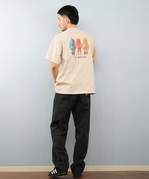 TOY MACHINE(トイ マシーン)の「【ムラサキスポーツ限定】TOY MACHINE/トイマシーン 半袖Tシャツ ビッグシルエット Tシャツ MTMSFST8(Tシャツ/カットソー・メンズ・ホワイト/サンドベージュ/ブラック・XL/L/M)」の16枚目の写真