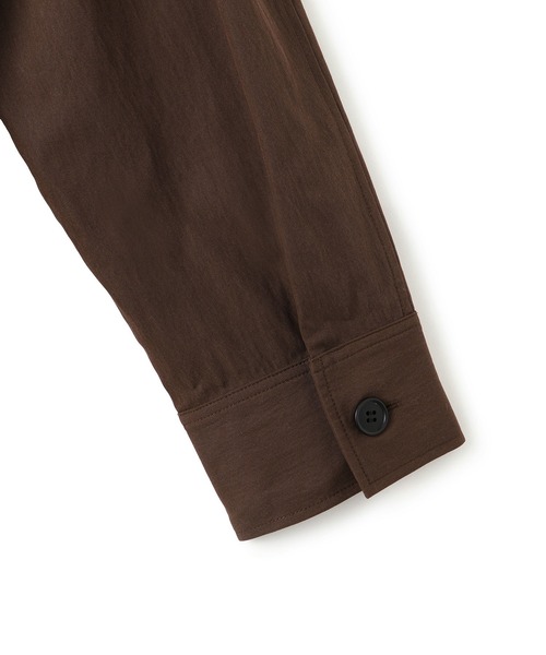 ADAM ET ROPE'（アダムエロペ）の「【EMOELLE】ミリタリーシャツワンピース（シャツワンピース・レディース・ホワイト/ブラウン系その他・FREE）」の21枚目の写真