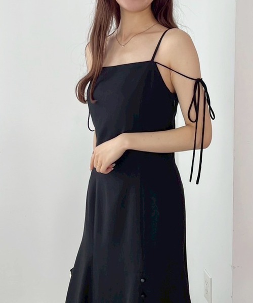 セール】【WEB限定】スリットキャミワンピース（ワンピース