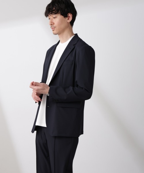 セール】「N JACKET BASIC」トロピカルストレッチジャケット
