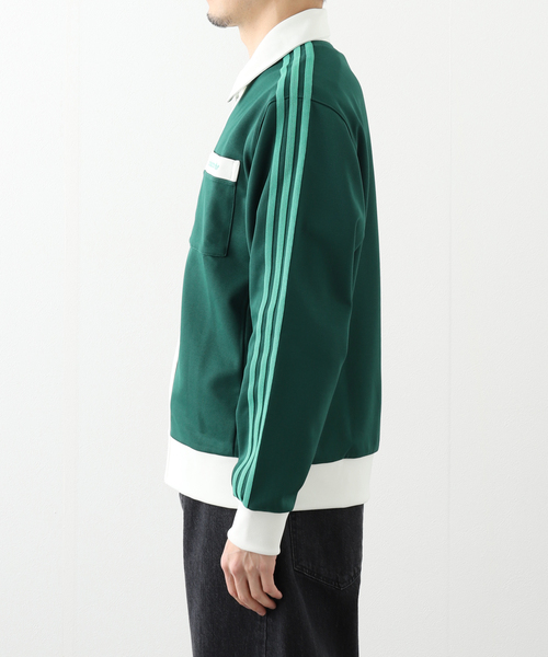 adidas（アディダス）の「ADIDAS / アディダス　ORI TRACK TOP（ブルゾン・メンズ・ネイビー/グリーン・MEDIUM/LARGE）」の7枚目の写真