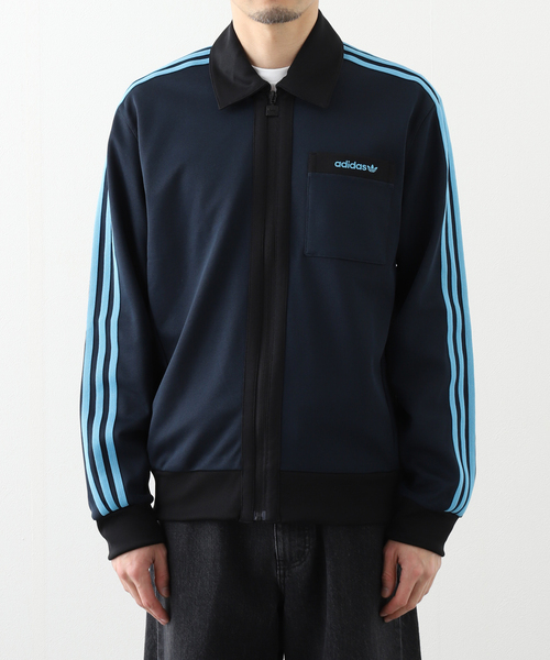 adidas（アディダス）の「ADIDAS / アディダス　ORI TRACK TOP（ブルゾン・メンズ・ネイビー/グリーン・MEDIUM/LARGE）」の9枚目の写真