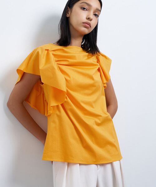 LANVIN en Bleu（ランバンオンブルー）の「ランダムタックドレープ