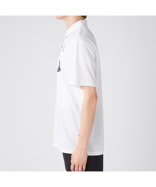 Kappa(カッパ)の「Kappa カッパ ITALIA 半袖 ポロシャツ 紫外線対策 UVカット 吸汗速乾 ハーフボタン ブランド ロゴ Tシャツ(ポロシャツ・メンズ・ブラック×ブラック/ホワイト/ブラック/ネイビー・LL/L/M)」の9枚目の写真