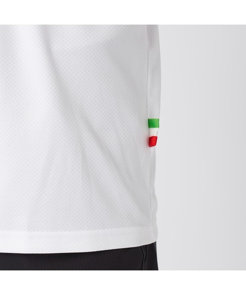 Kappa(カッパ)の「Kappa カッパ ITALIA 半袖 ポロシャツ 紫外線対策 UVカット 吸汗速乾 ハーフボタン ブランド ロゴ Tシャツ(ポロシャツ・メンズ・ブラック×ブラック/ホワイト/ブラック/ネイビー・LL/L/M)」の12枚目の写真