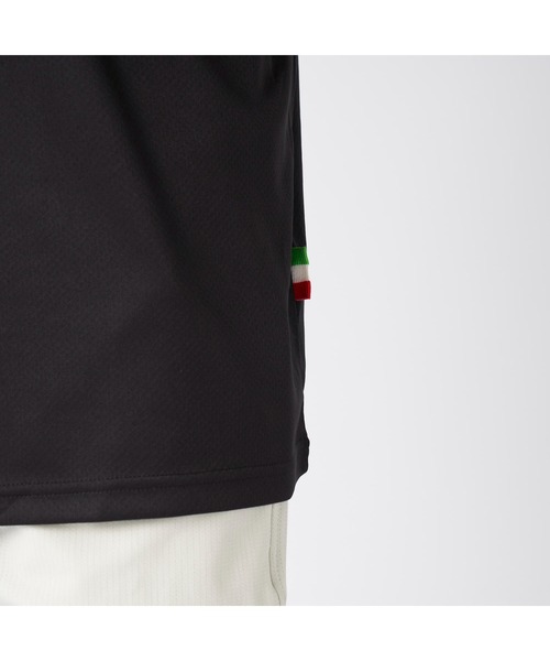 Kappa(カッパ)の「Kappa カッパ ITALIA 半袖 ポロシャツ 紫外線対策 UVカット 吸汗速乾 ハーフボタン ブランド ロゴ Tシャツ(ポロシャツ・メンズ・ブラック×ブラック/ホワイト/ブラック/ネイビー・LL/L/M)」の20枚目の写真