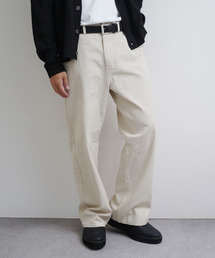 ZIP FIVE -White Line-(Wbvt@CuzCgC)́yWhite Linez COTTON CANVAS Ch Xg[g pc(`mpc)